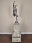Античная статуя Меркурия / Antique English Lead Statue of Mercury