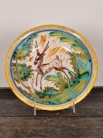 Античная испанская керамическая тарелка / Antique Spanish Ceramic Plate from Triana