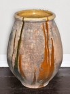 Античный керамический французский сосуд / Antique French Ceramic Biot Jar