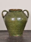 Античный французский керамический сосуд / Antique French Double Handled Pot