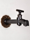 Бронзовая розетка и смеситель для душа / Bronze Escutcheon and Faucet Set