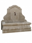 Настенный фонтан из известняка / Limestone Wall Fountain