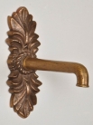 Бронзовая розетка с носиком, набор для фонтана / Bronze Escutcheon and Spout Set