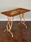 Античный французский железный стол для сада / Antique French Garden Table