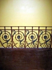 Античная французская кованная балконная панель / Antique Iron Balcony Panel