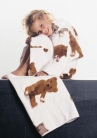 Детский  халат и полотенце Little Teddy