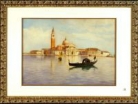 Картина, "Венеция", Италия, 1852г.
