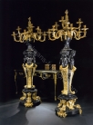 Heuvelmans Interiors gilt bronze candelabra ref.CAND.1101