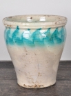 Античная испанская керамика Lard Jar / Antique Spanish Ceramic Lard Jar