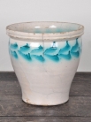 Античная испанская керамика Lard Jar / Antique Spanish Ceramic Lard Jar