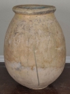 Античный французский большой керамический сосуд / Large Antique French Ceramic Biot Jar