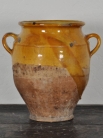 Античный французский керамическийй сосуд / Antique French Ceramic Confit Pot