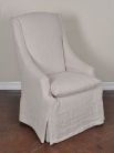 Кресло Тейлор Скотт, лен / Taylor Scott Linen Slip Covered Chair