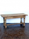Античная бельгийская дубовая скамья / Antique Belgian Oak Bench