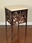 Античный испанский железный столик / Antique Iron Side Table Composition