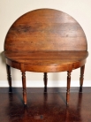 Античный французский круглый стол / Antique Round Wooden Table