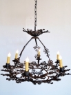 Античная испанская железная люстра / Antique Spanish Iron Chandelier