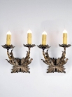 Винтажные французские железные бра / Vintage French Iron Sconces