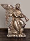 Античный испанский серебрянный ангел / Antique Embossed Silver Angel