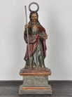 Античная испанская деревянная статуя Святого Иоанна / Wooden Santos of Saint John