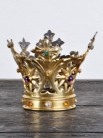Античная французская латунная корона / Antique French Brass Crown