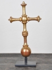 Античный французский деревянный крест / Antique French Gilt Wood Cross