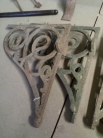 Античные испанские чугунные консоли / Antique Spanish Cast Iron Corbels