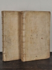 Набор из двух античных голландских книг / Antique Dutch Vellum Books