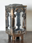 Античный французский бронзовый фонарь-подсвечник / Antique French Bronze Art Nouveau Lantern Candle