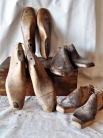 Античные бельгийские деревянные формы для обуви / Antique Belgian Wooden Shoe Forms