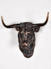 Античная бронзовая голова быка / Bronze Bull's Head