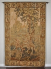 Античный французский гобелен со сценой охоты / Antique French Tapestry of a Hunting Scene