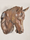 Античная французская цинковая голова лошади / Antique French Zinc Horse Head