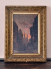 Античный французский городской пейзаж / Antique French Cityscape