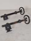 Пара античных французских ключей / Antique French Bronze Door Pulls