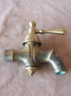 Античный французский латунный краник для фонтана / Antique French Brass Fountain Spout