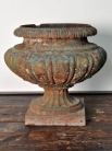 Античная французская железная урна / Antique French Iron Urn