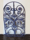 Античная французская кованная оконная решетка / Antique Iron Window Guard