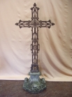 Античный французский чугунный крест / Antique French Cast Iron Cross