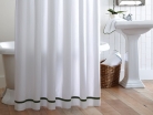 Штора для ванной Pique Tailored Shower Curtain