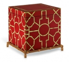 BALDWIN RED TRUNK / Декоративная коробка - красный чемодан