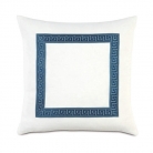 GREEK KEY PILLOW / Декоративная подушка с греческим орнаментом