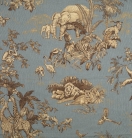 AFRICAN TOILE / Ткань для интерьера, ПРИНТ / Лен