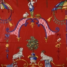 VENETIAN CARNIVAL / Ткань для интерьера, ПРИНТ, Ситец / Котон