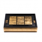 Большая коробка Matchbox золото / Grand Matbox Gold Leaf