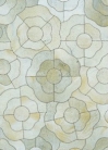 Ковер Cowhide Flower White